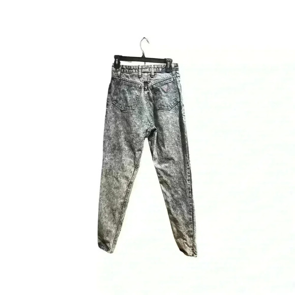 Vintage Guess Jeans By Georges Marciano Stonewashed Denim High Rise Size 27/28. - Picture 7 of 16